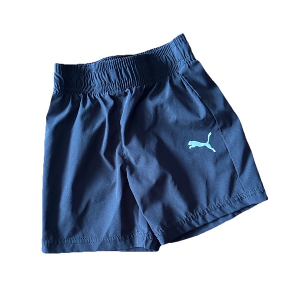 Puma Other - Puma Kids Black Shorts with White Logo Size 12 Month